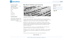 Desktop Screenshot of baroutlines.com